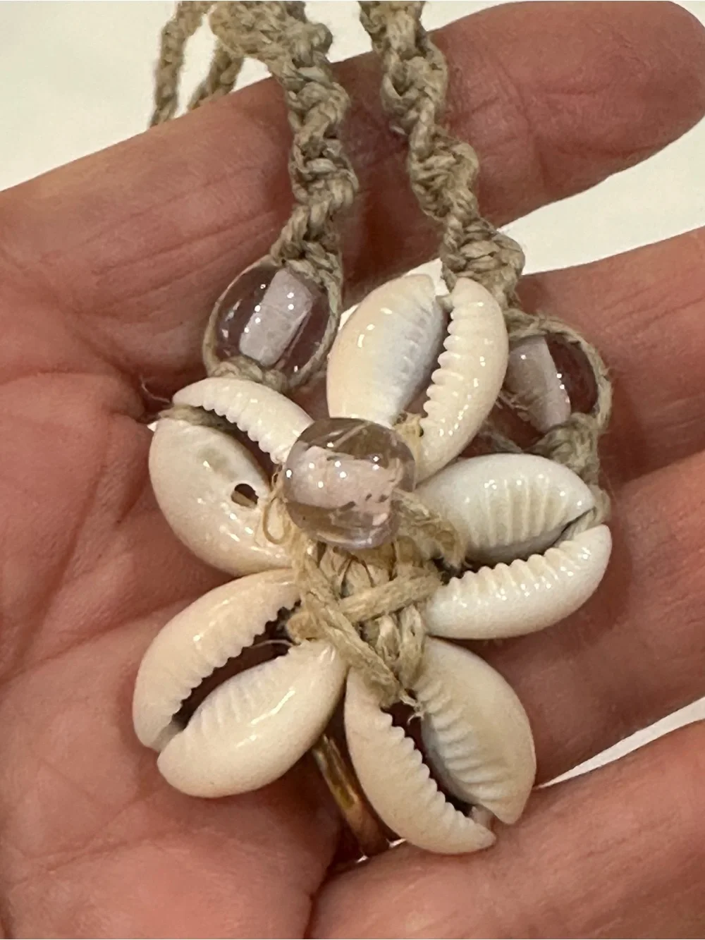 4 Piece Natural Cowrie & Mixed Shell Jewelry Set – Necklaces & Bracelet - Picture 9 of 11